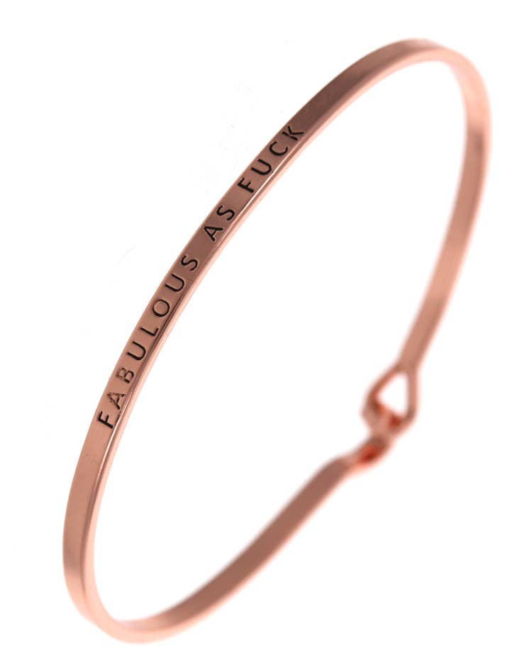 FABULOUS AS FUCK Bangle