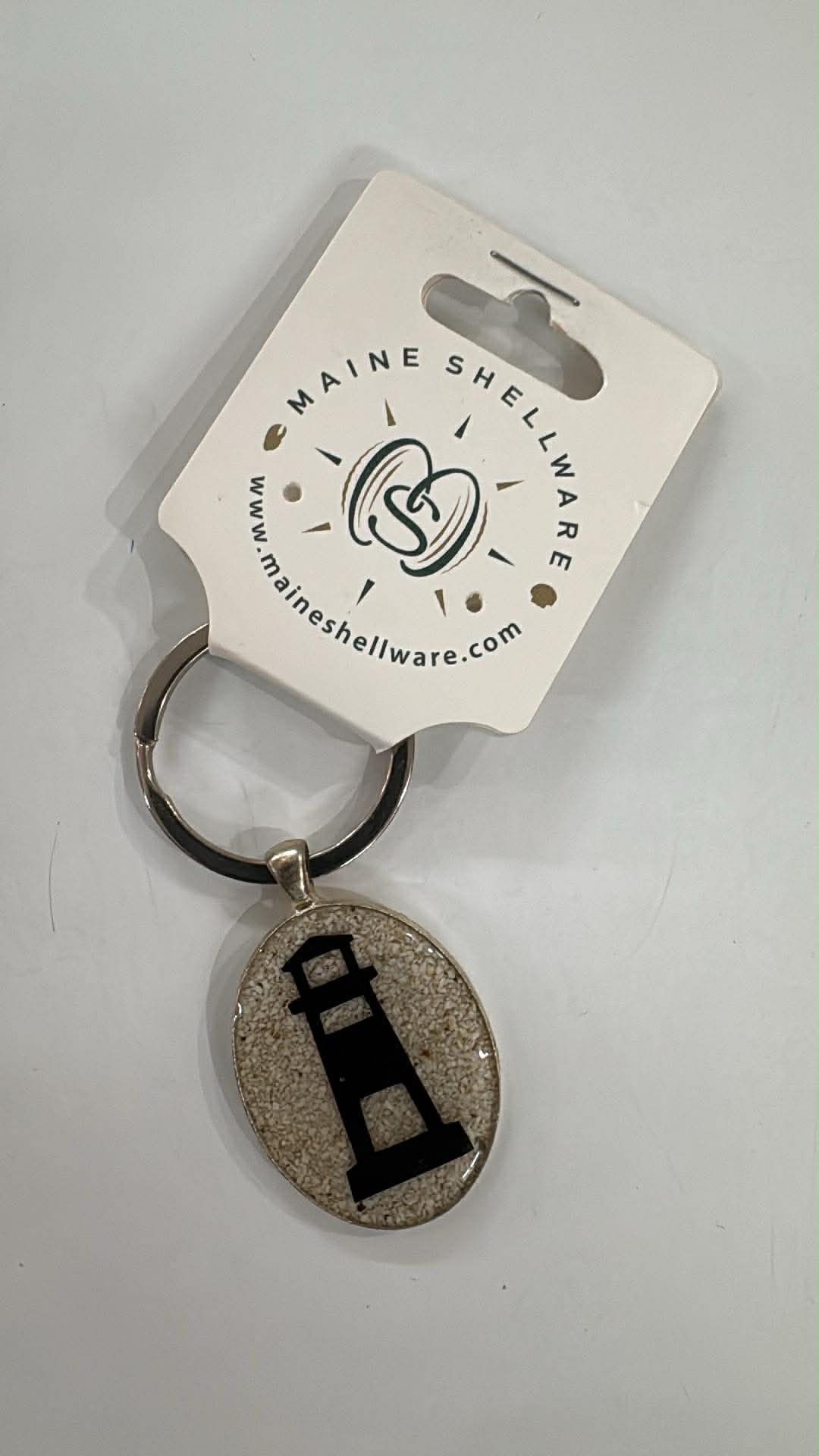 Maine Shellware Keychain