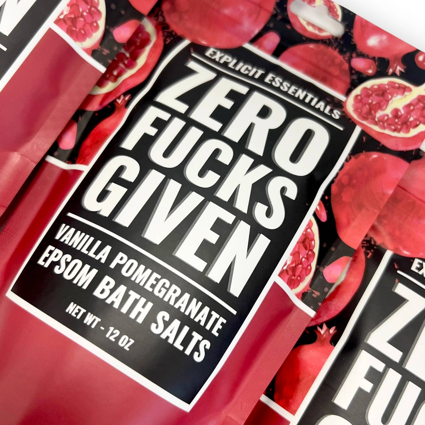Zero Fucks Given Bath Salts 12oz Bag