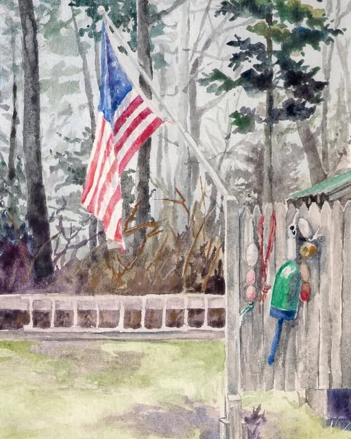 Heather Roselle Barter Fine Art - American Buoys