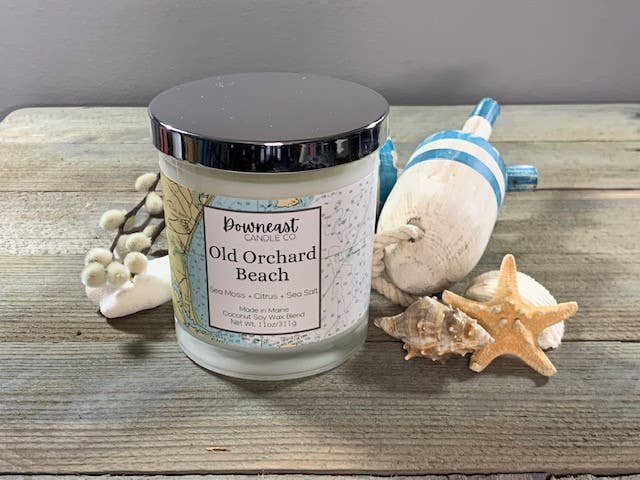 Nautical Chart Candles-Bangor