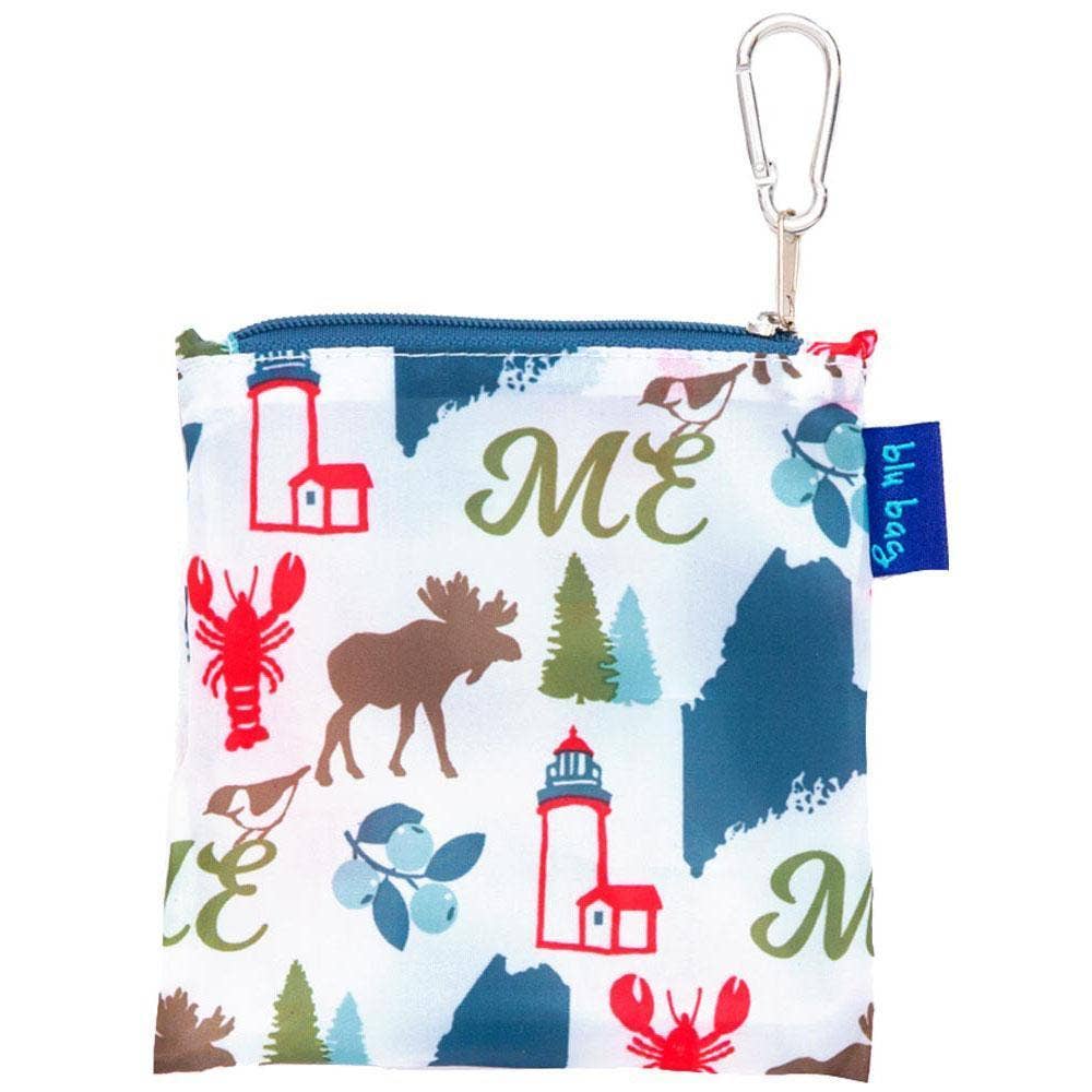 MAINE BLUE blu Bag Reusable Shopper Tote