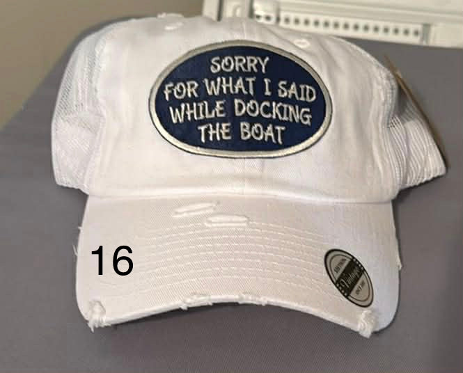 Women Distressed Hat