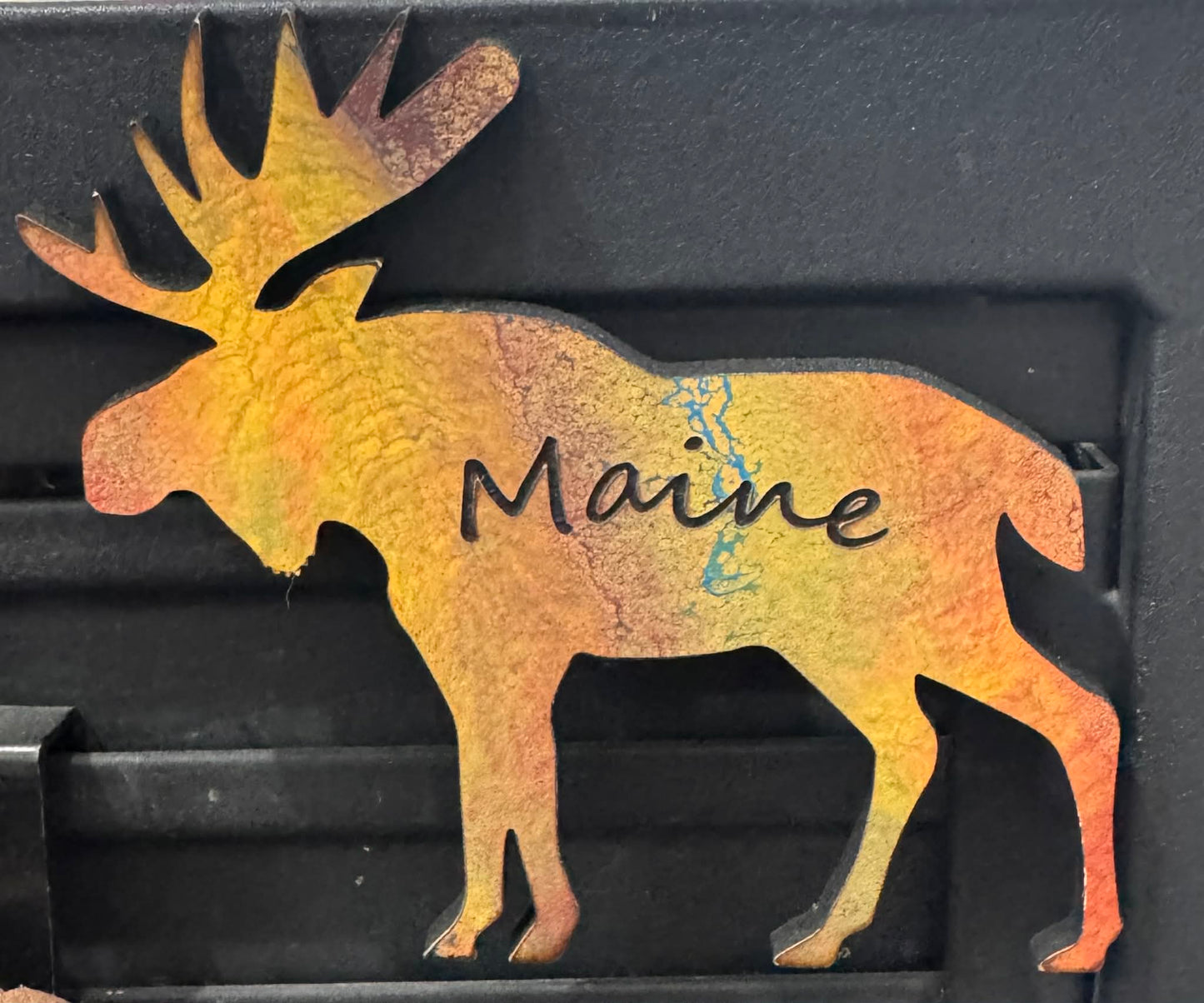Maine Themed Wooden Magnets. Made Locally