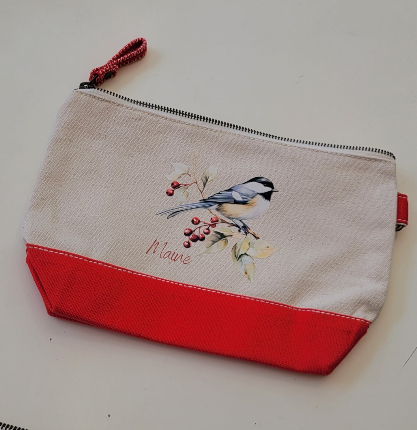Maine Make up Canvas Bag