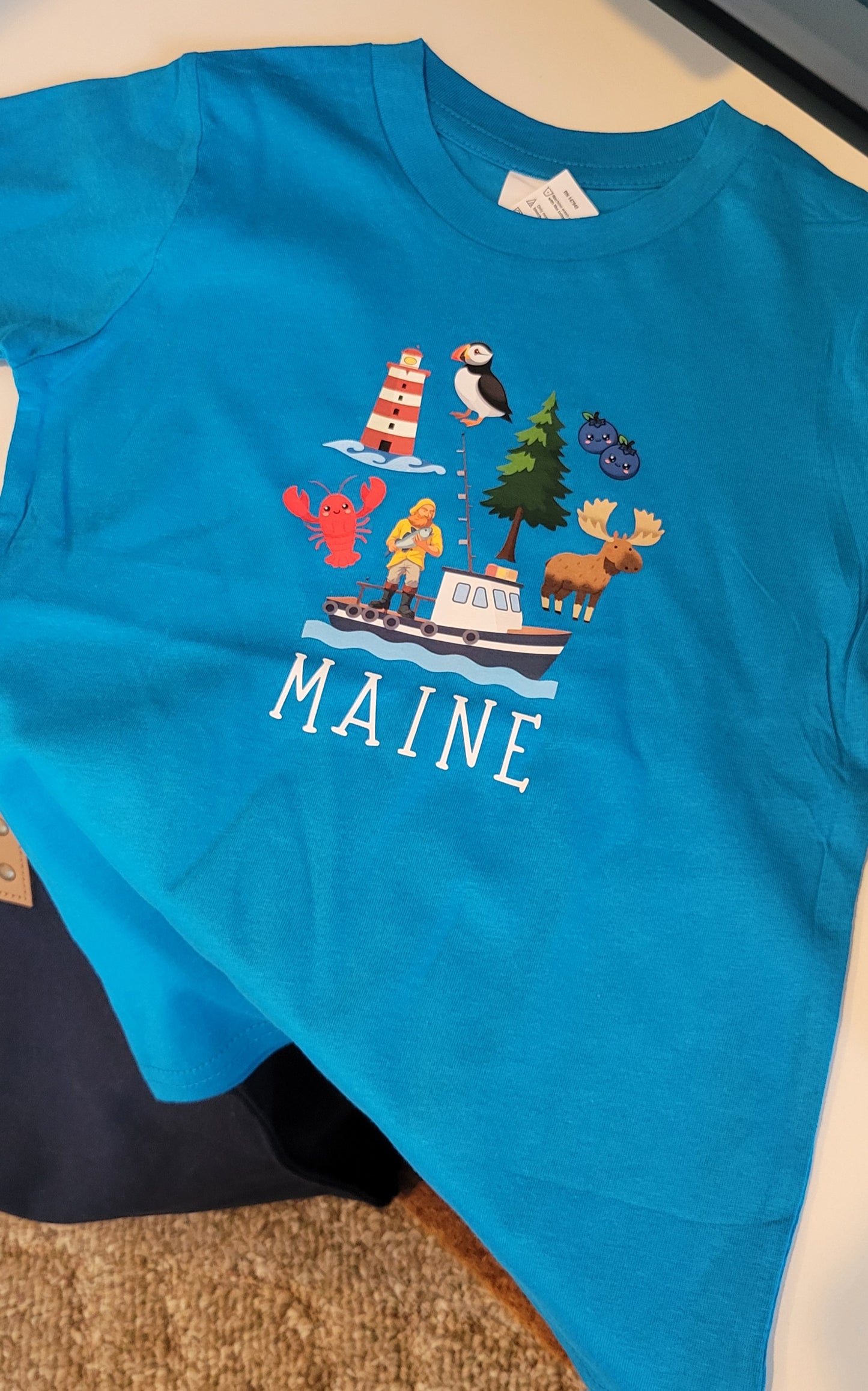 Maine-All the Things Youth T-Shirt