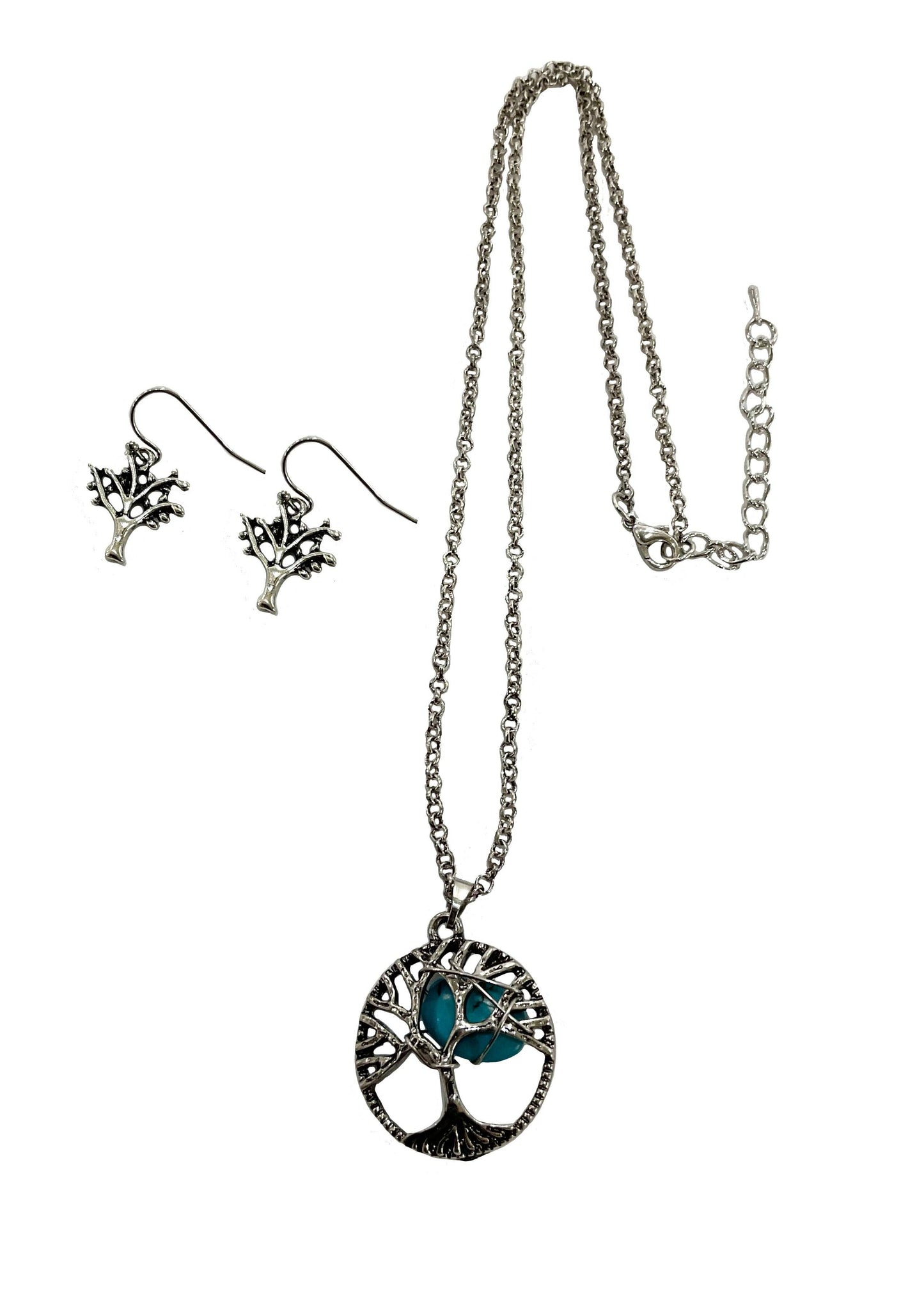 Tree of Life Necklace Earring