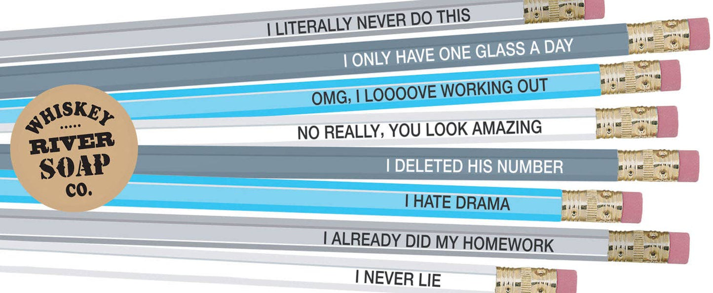Pencils for Little White Lies | Funny Pencils