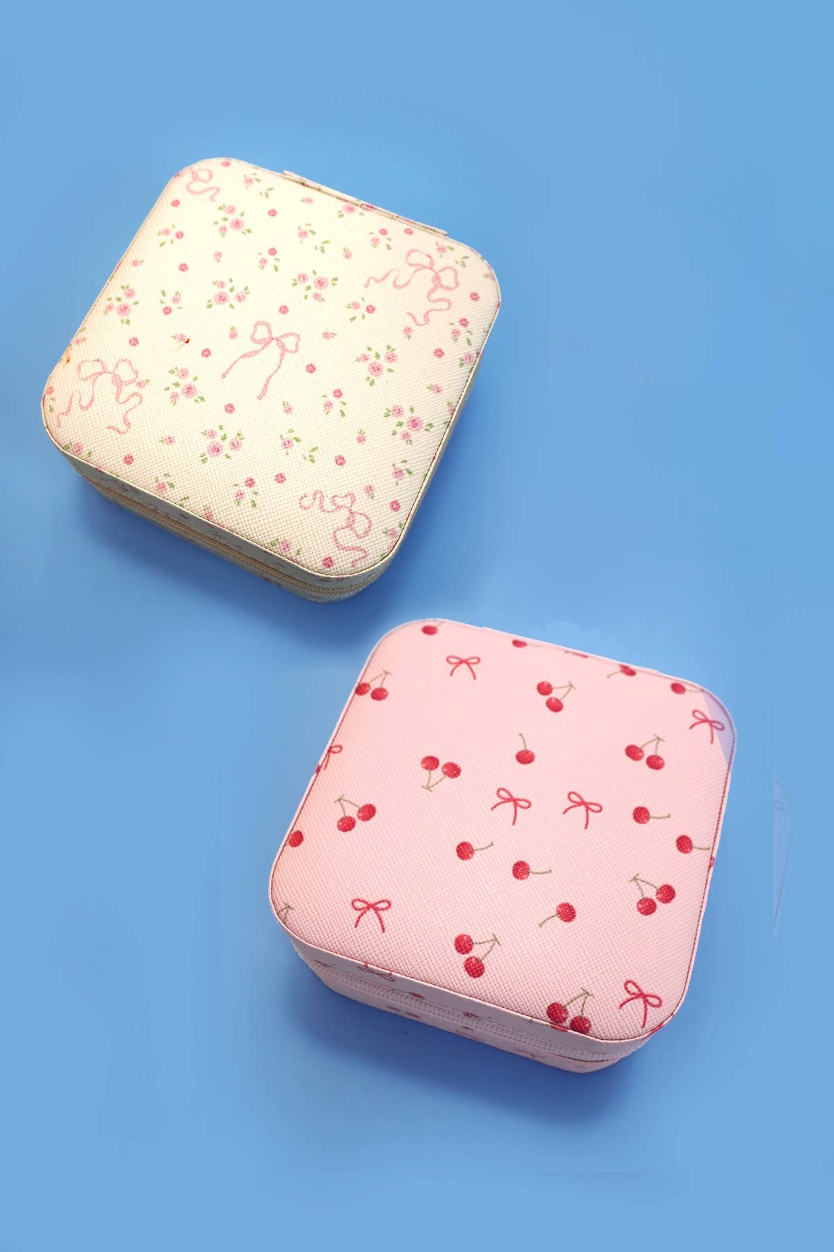 DESIGNED JEWELRY ORGANIZER TRAVEL BOX CASE