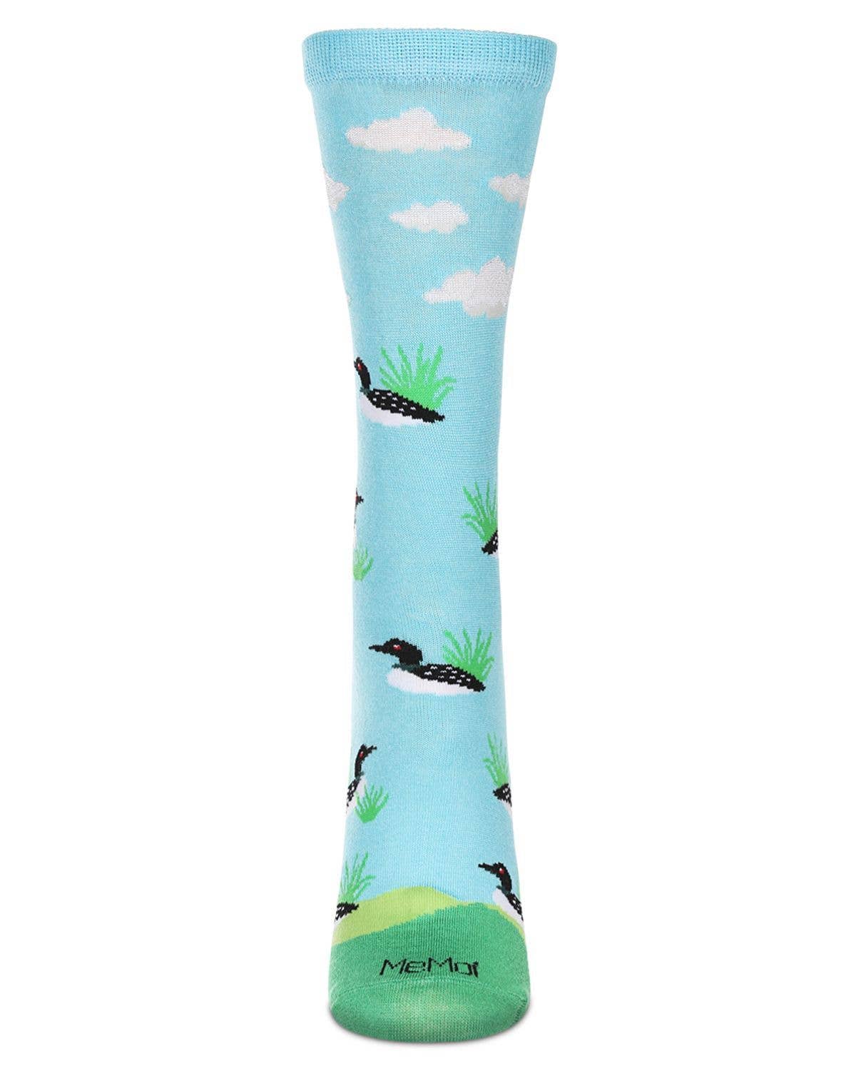 Loon Bird Bamboo Crew