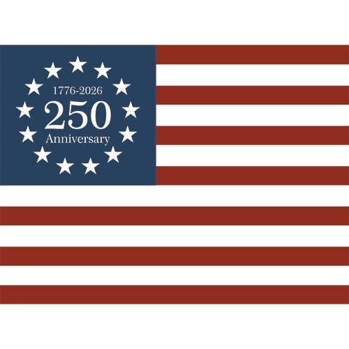 Single Flour Sack Towels USA 250th Anniversary
