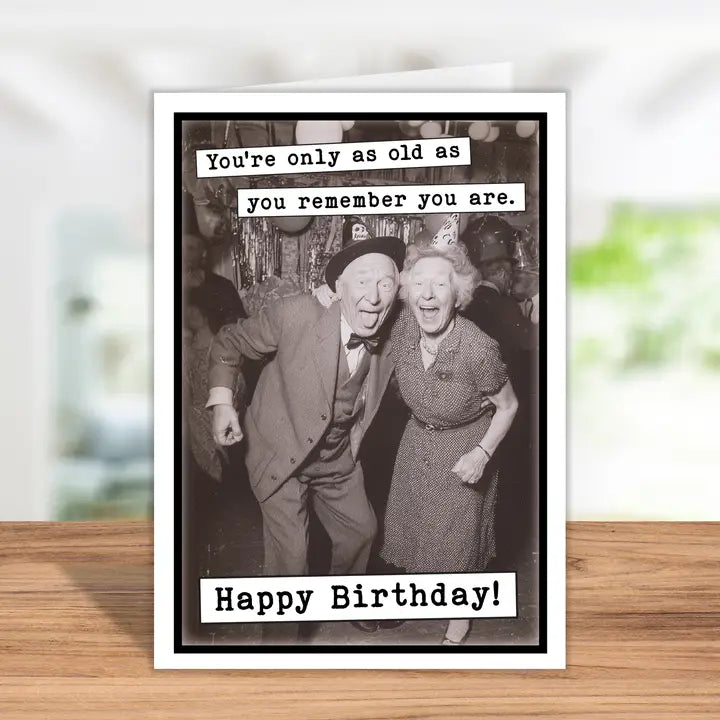 Katie Doodle Funny Birthday Card (Blank Inside)