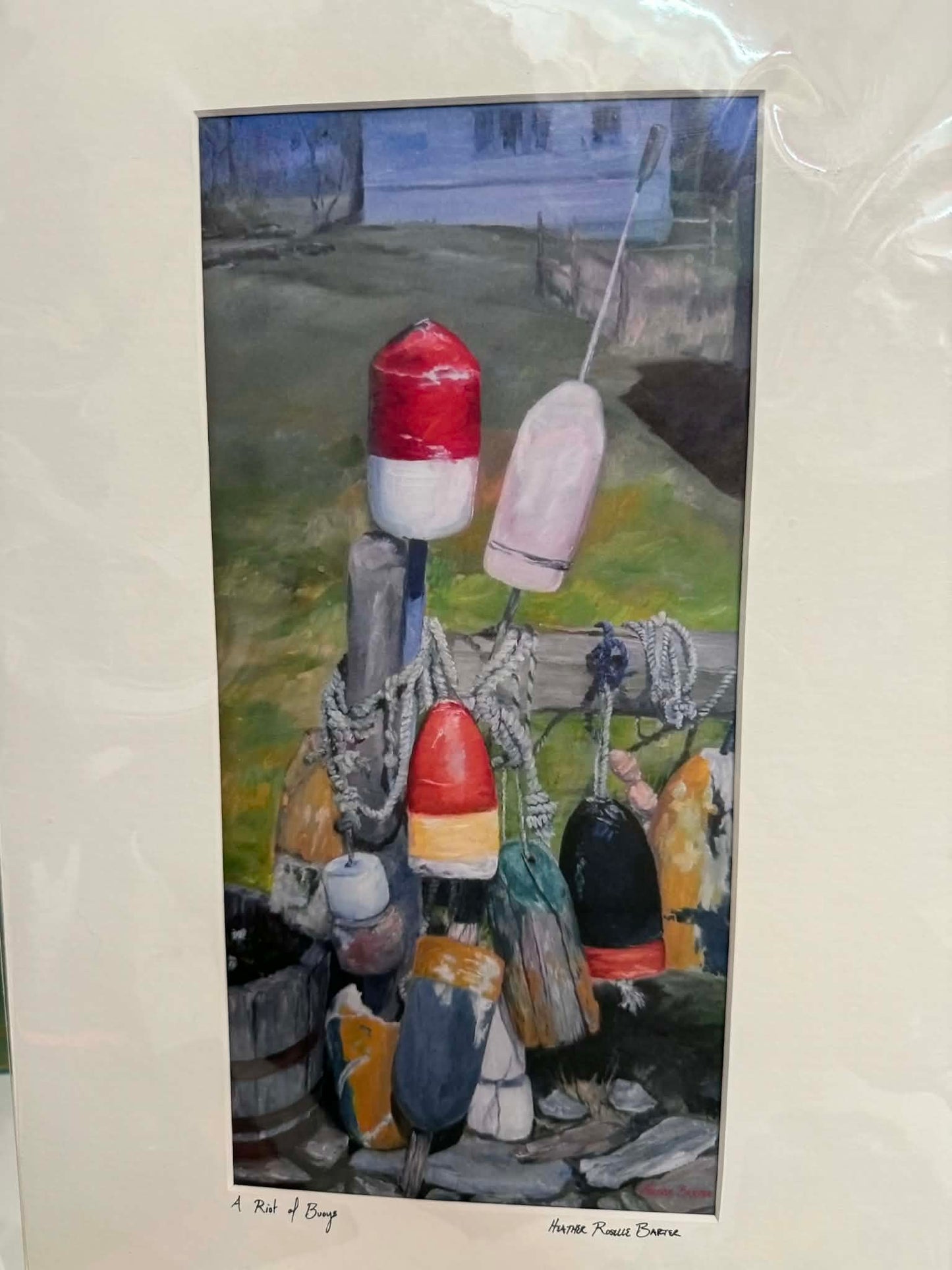 Heather Roselle Barter Fine Art - A Riot Of Buoys