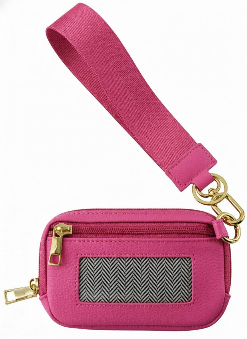 Zip Wristlet With ID Window