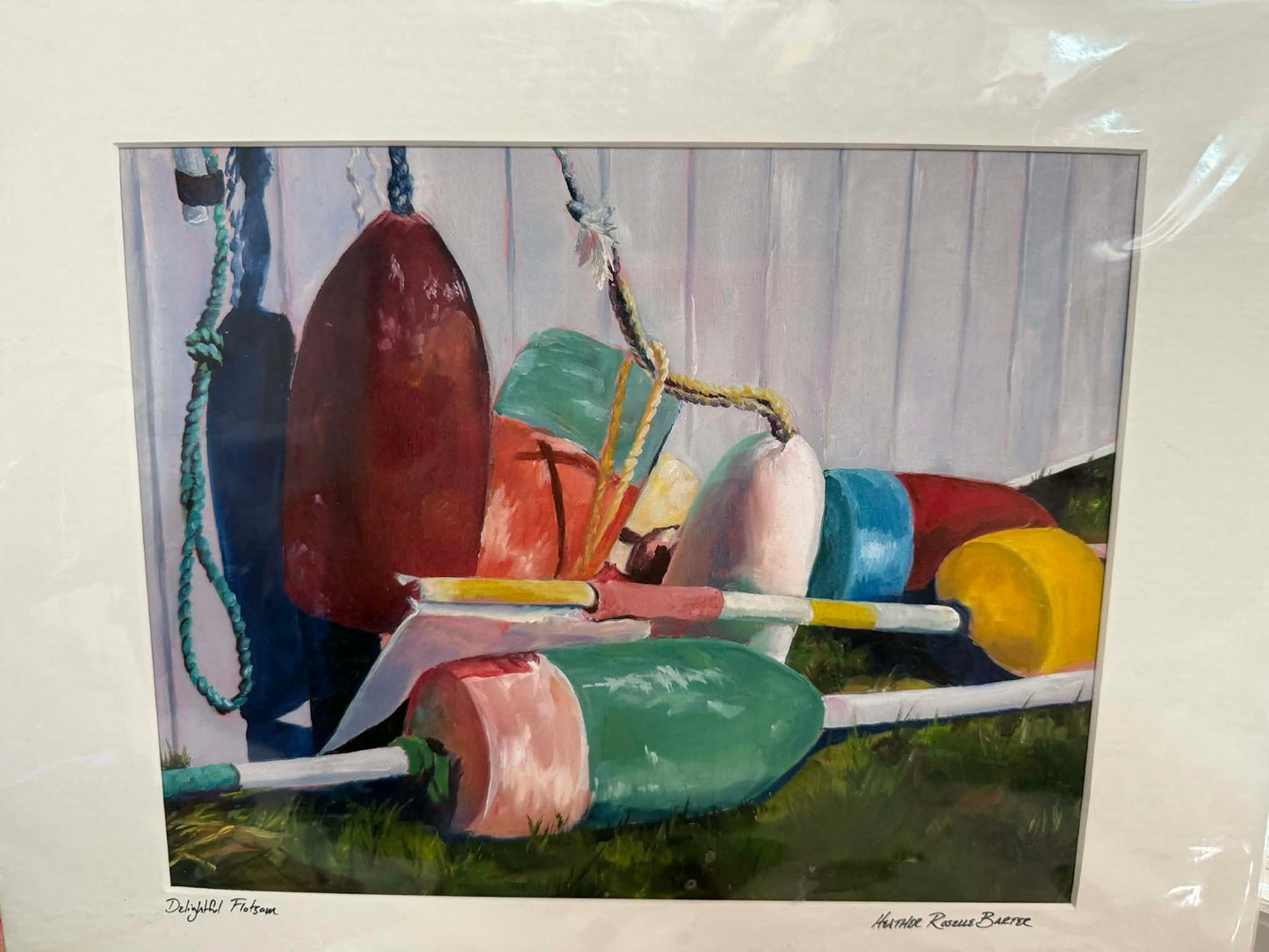Heather Roselle Barter Fine Art - Delightful Flotsam