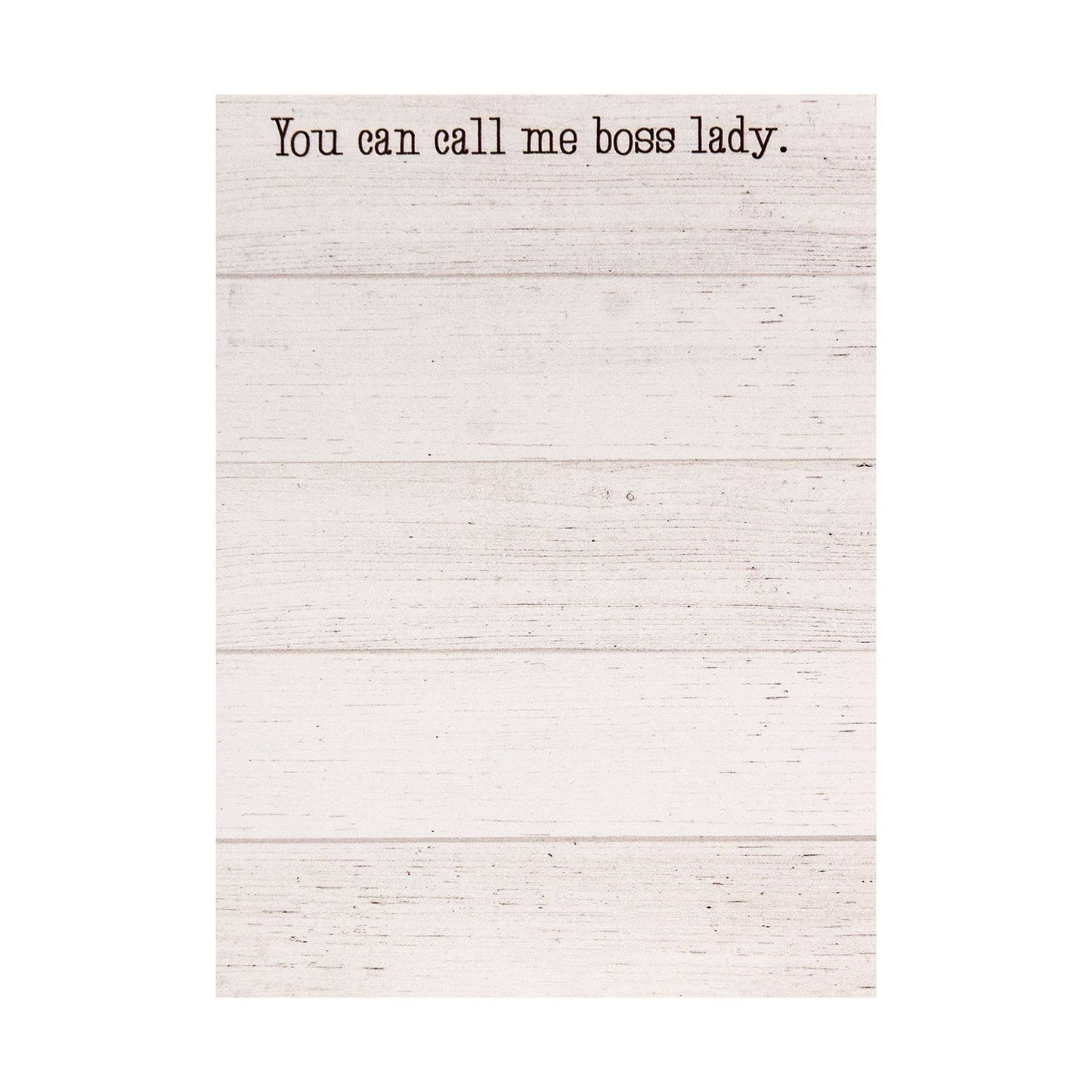 You Can Call Me Boss Lady Mini Notepad