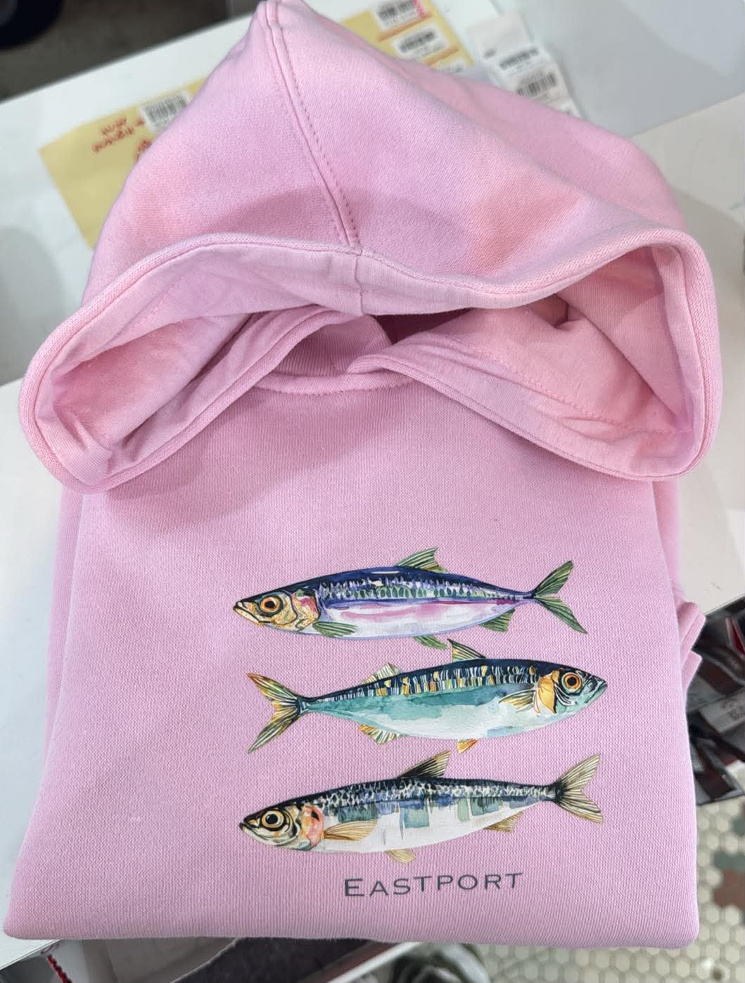 Eastport Pink Toddler Sweatshirt