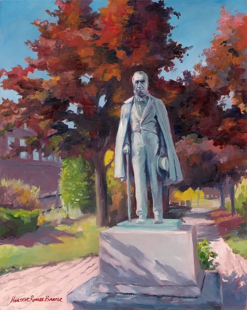 Heather Roselle Barter Fine Art - Bangor's Hannibal Hamlin