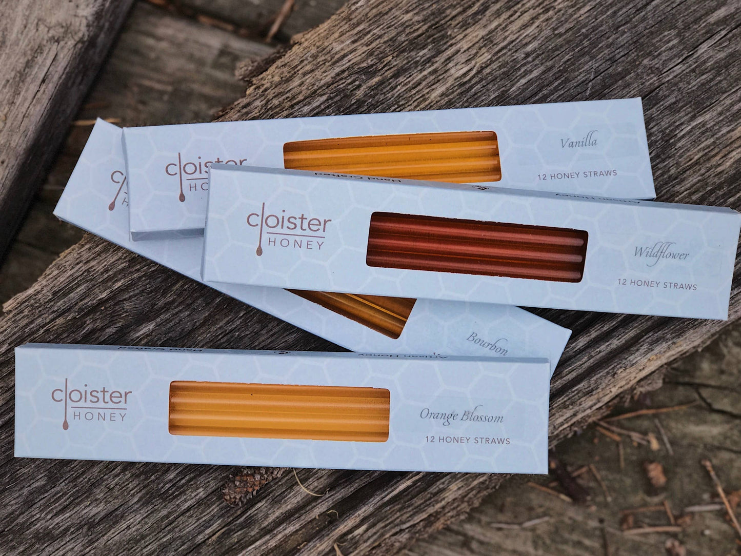 12 Wildflower Honey Straw Pack
