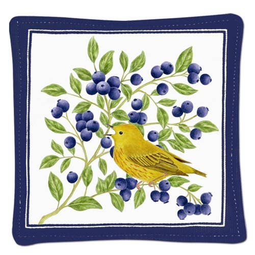 Single Spiced Mug Mat Blueberry Warbler