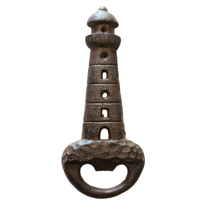Lighthouse 5.25" Cast Iron Bottle Opener
