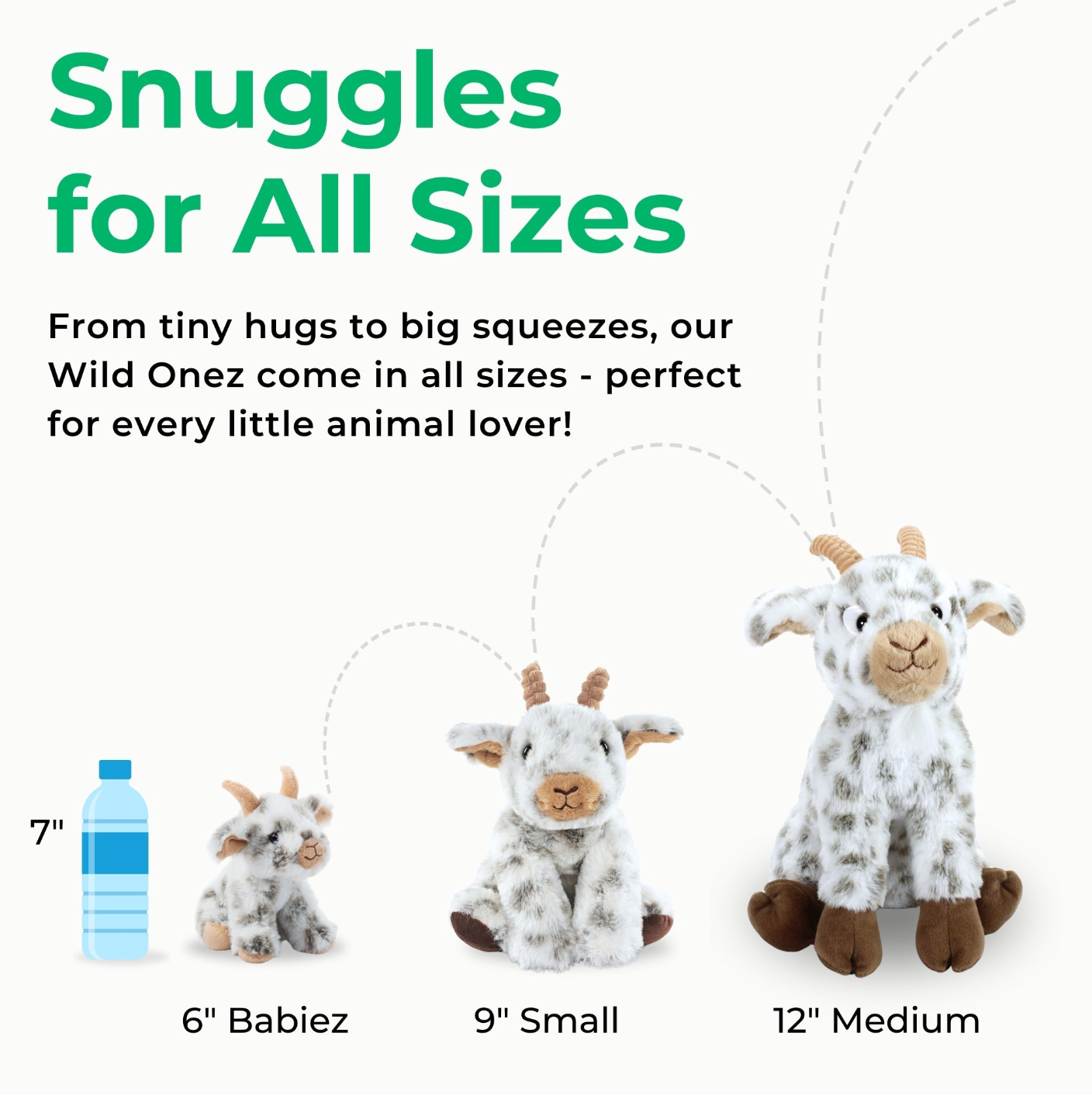 6" (15cm) Babiez Wild Onez Moose