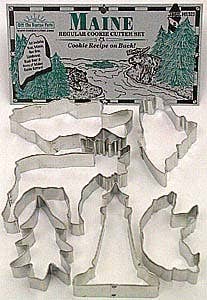 MAINE 6 PC Cookie Cutter Set