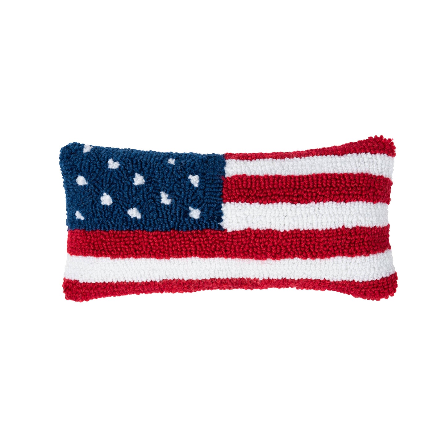Patriotic American Flag 4th Of July Throw Pillow