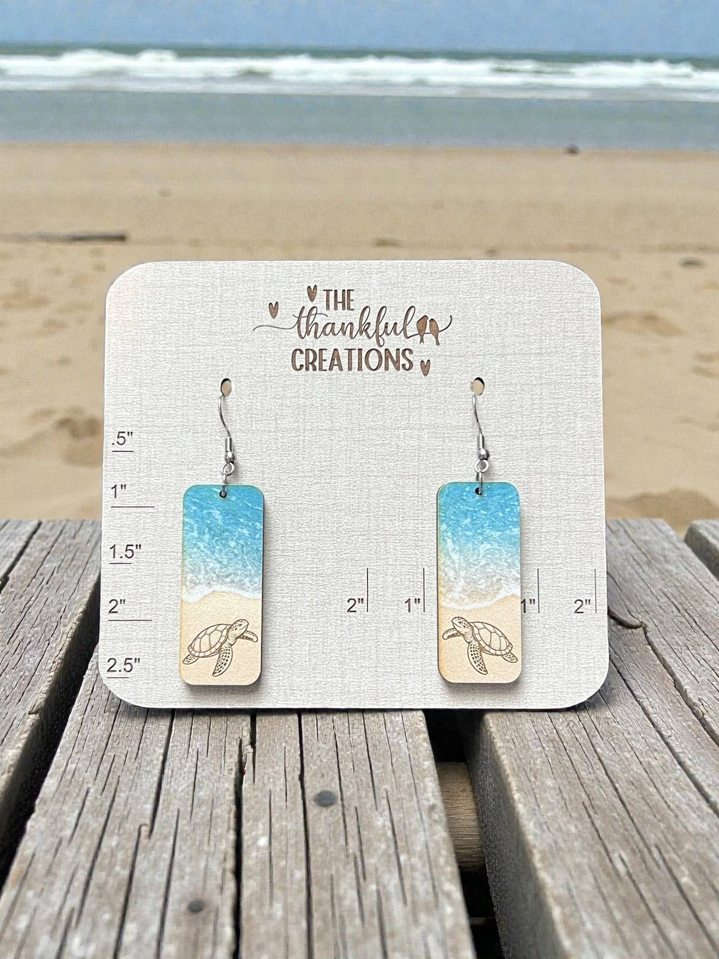 Handmade Beach Earrings