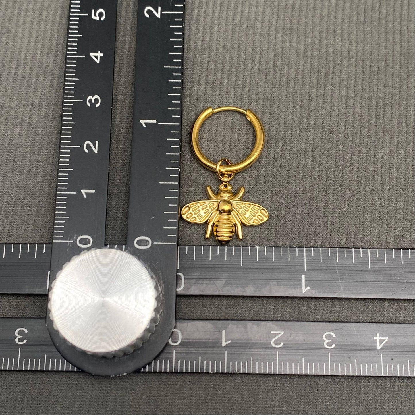 Bee 18K Gold Plated Earrings