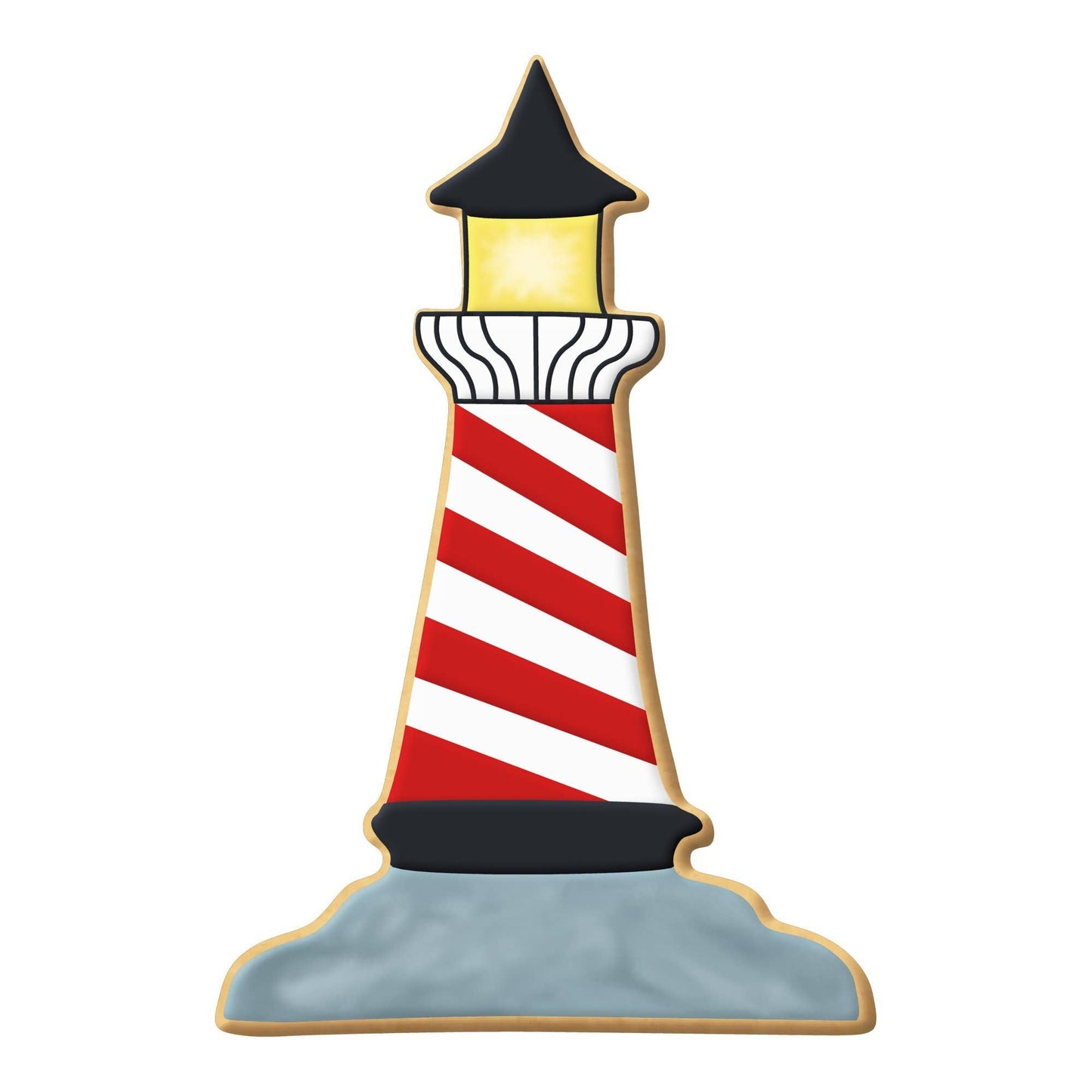 Lighthouse Cookie Cutter 4.5"