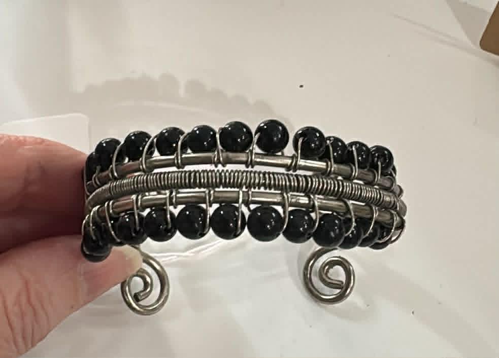 Silver plated bracelet