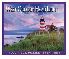 West Quoddy Lighthouse Puzzle-1000 pieces
