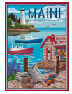 Maine Theme Playing Cards