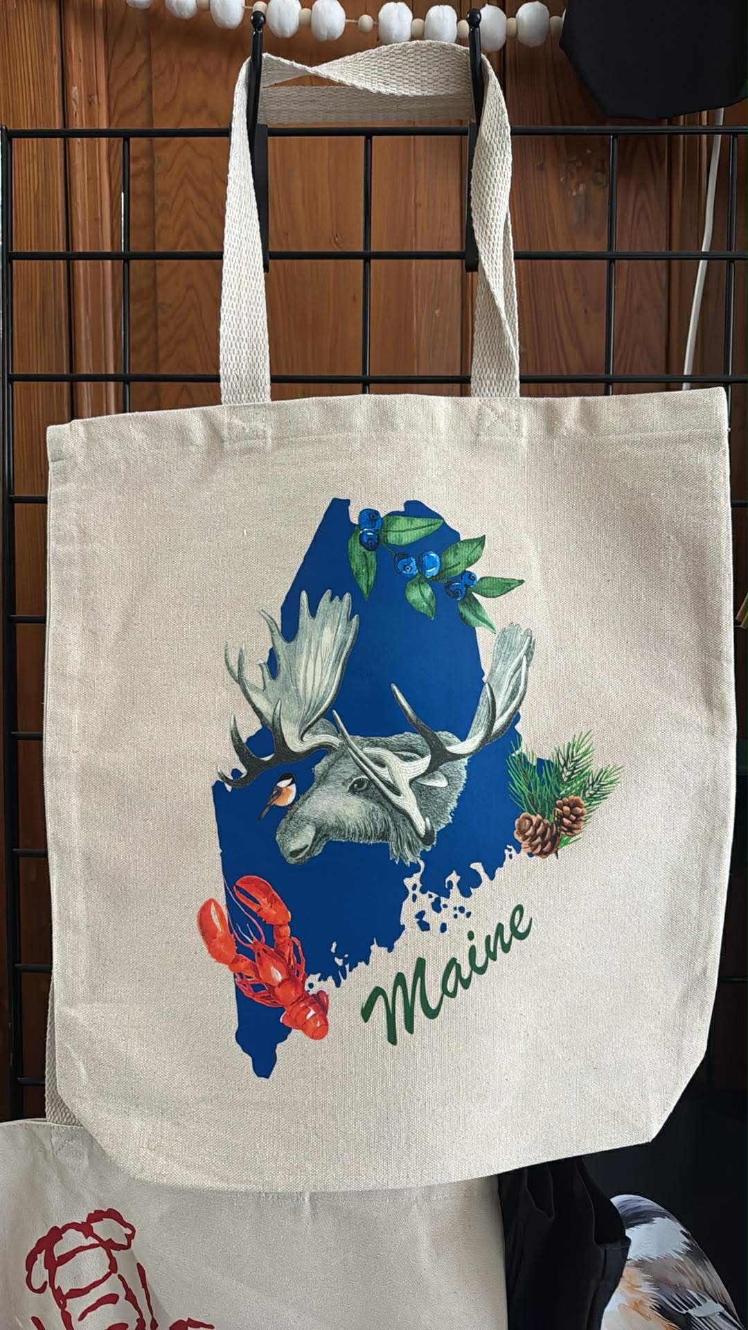 Maine Canvas Tote Bag