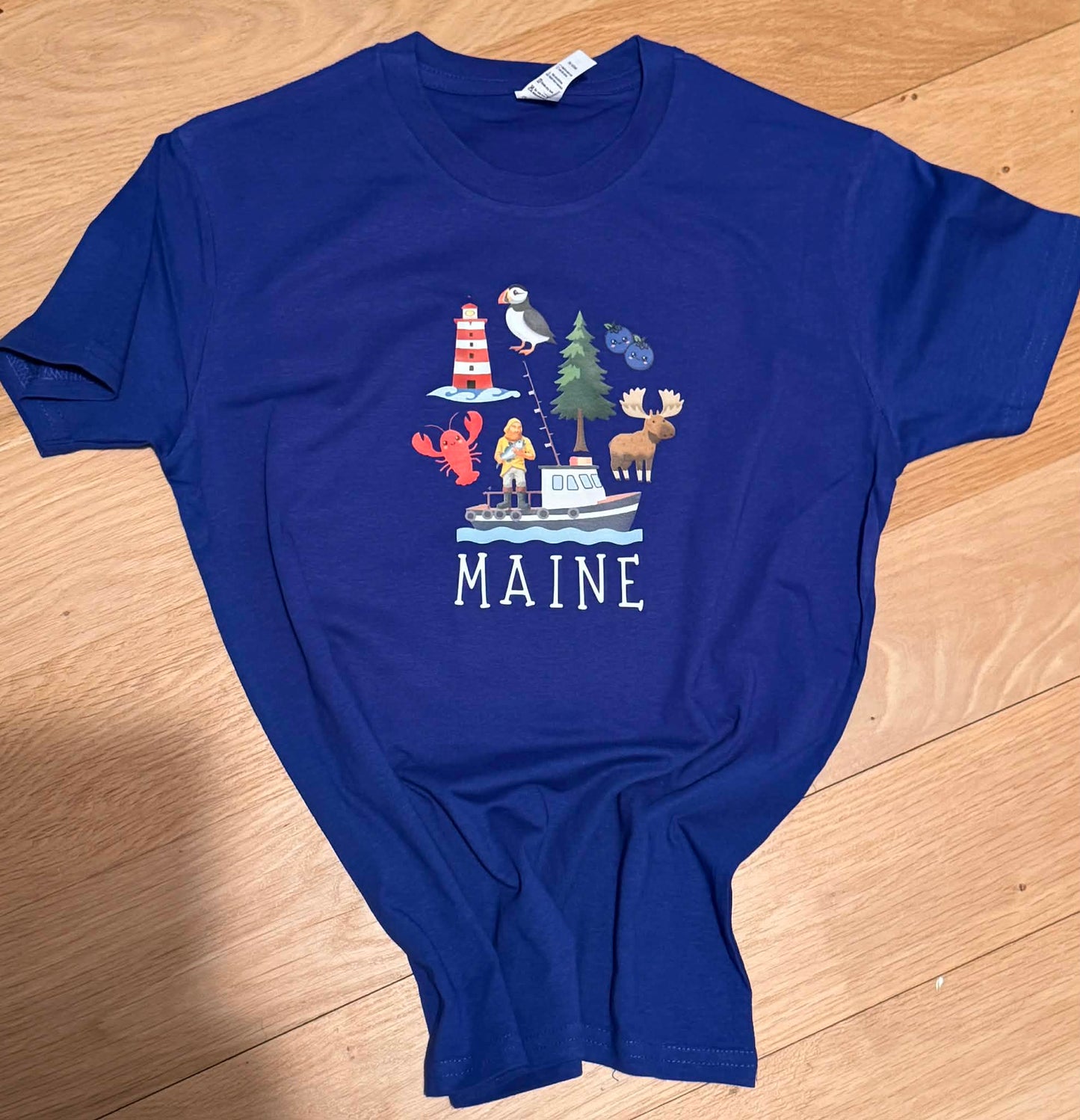 Maine-All the Things Youth T-Shirt