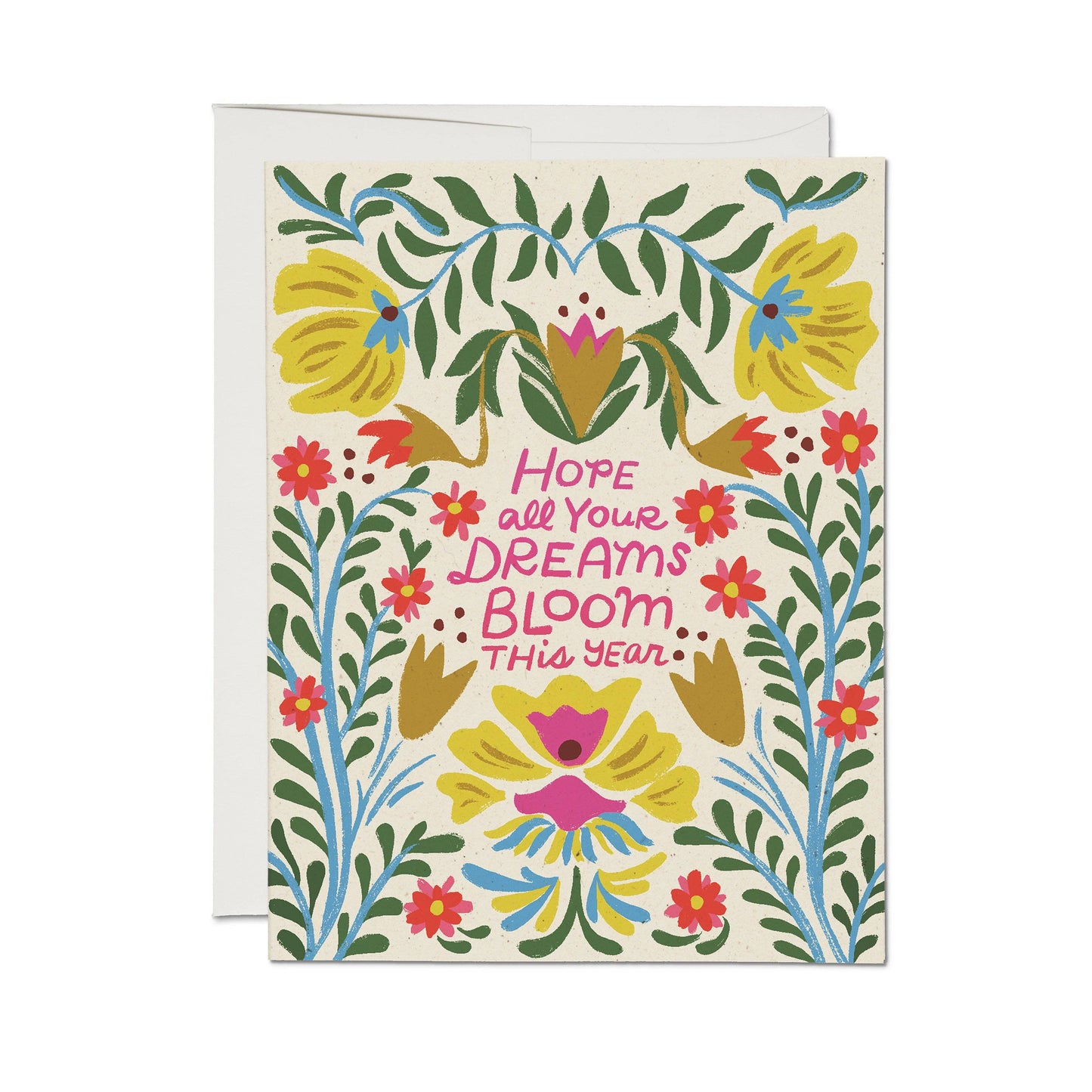 Blooming Dreams greeting card