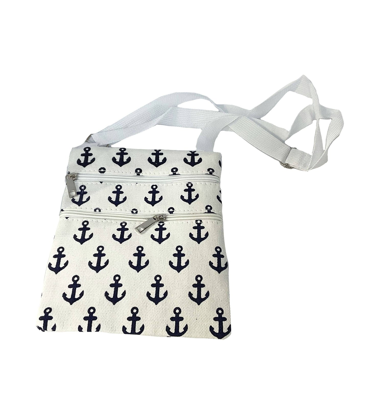Nautical Crossbody Messenger Bag