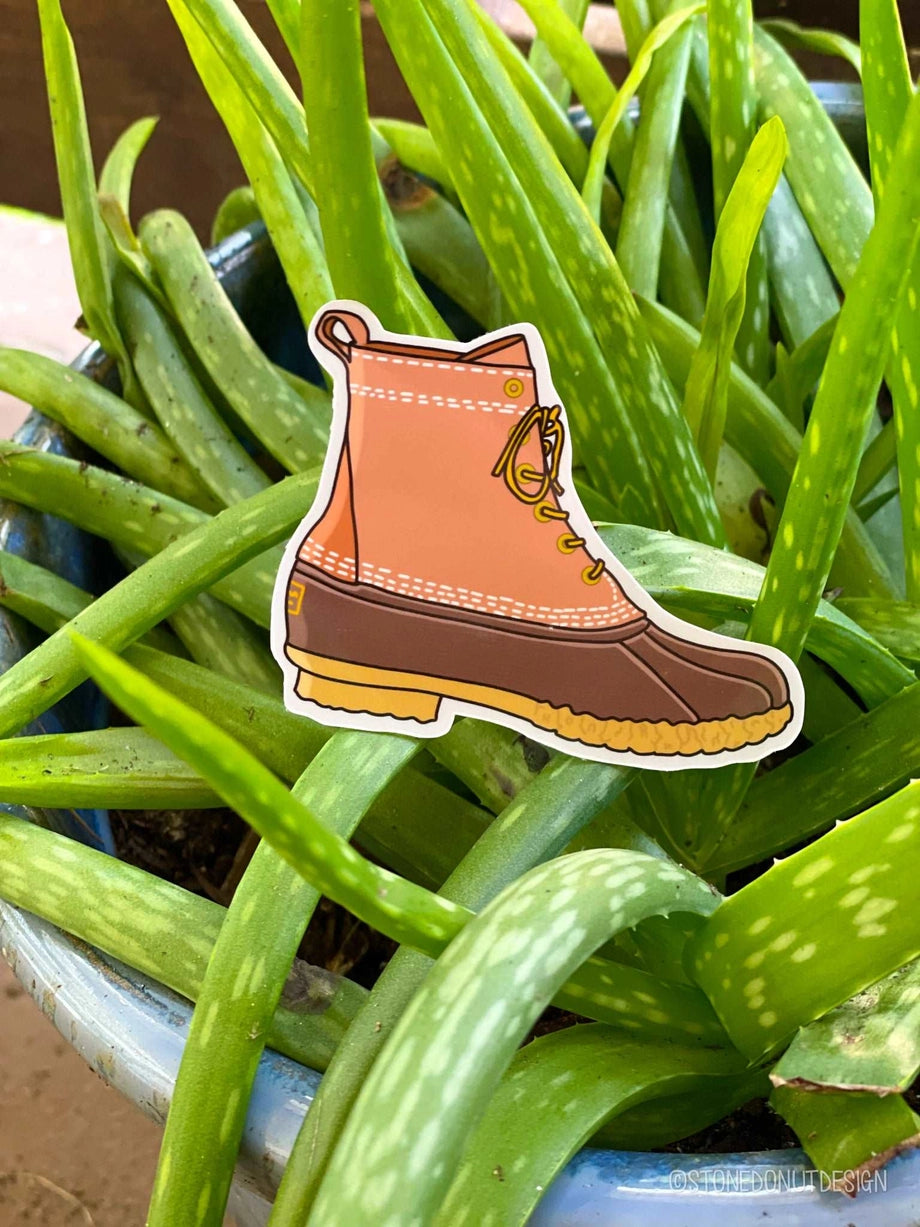 Bean Boot Mainer Sticker