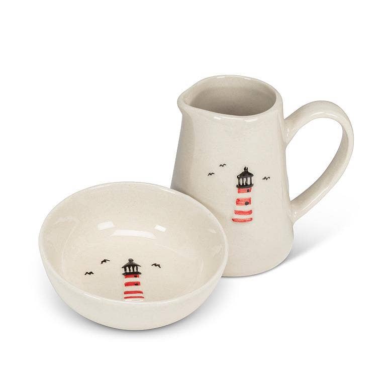 Lighthouse Mini Jug-3"H(5oz)