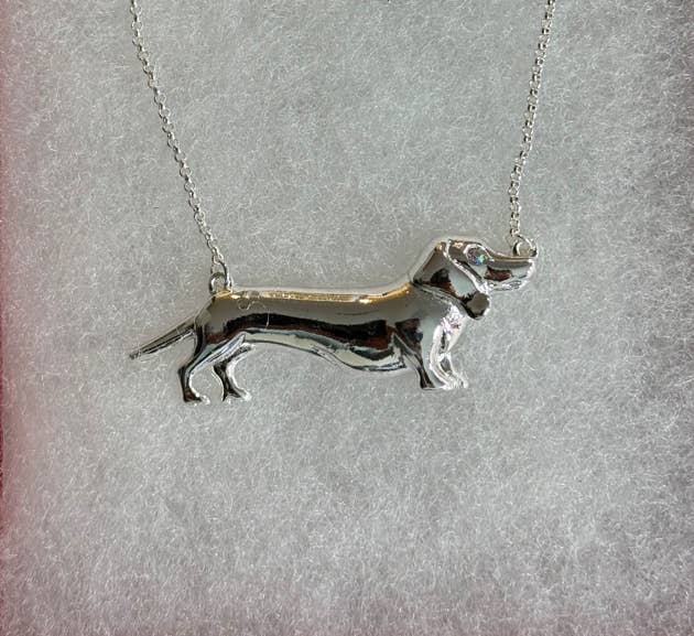 Dachshund Crystal Necklace