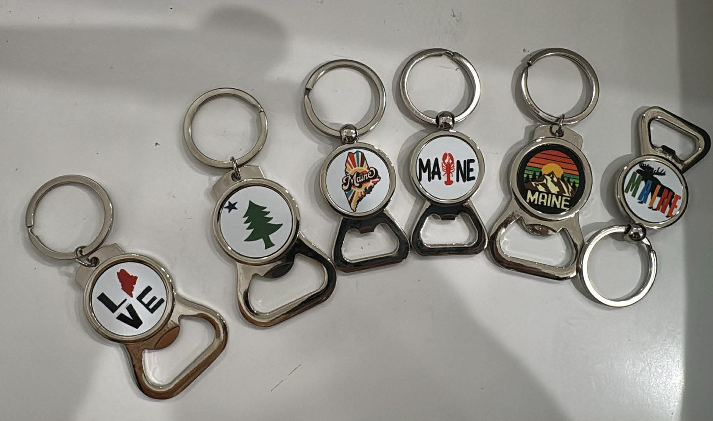 Becky's Maine Keychain