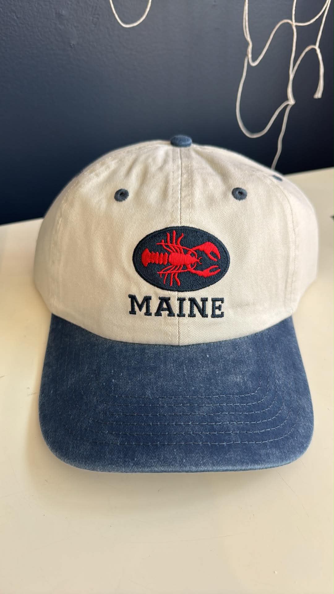 Maine Scene Baseball Hats
