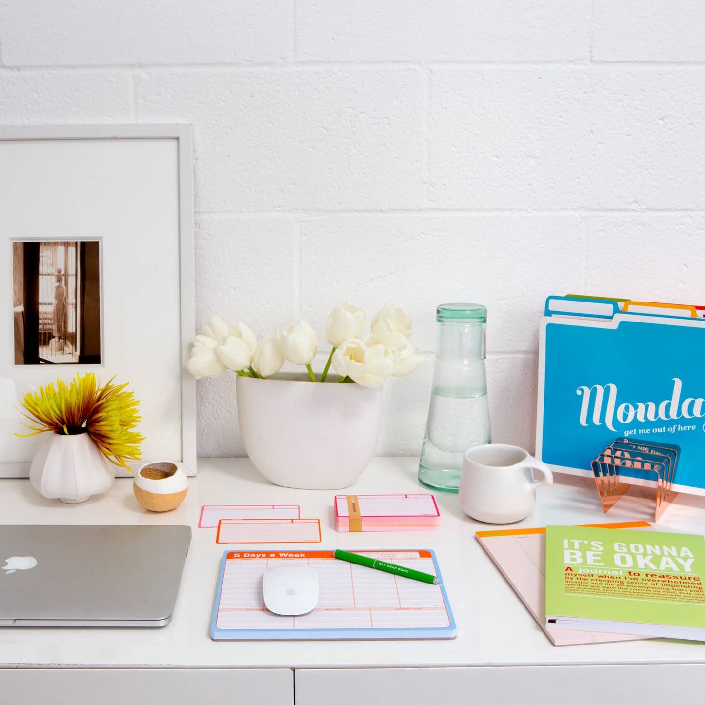 5 Days a Week Paper Mousepad