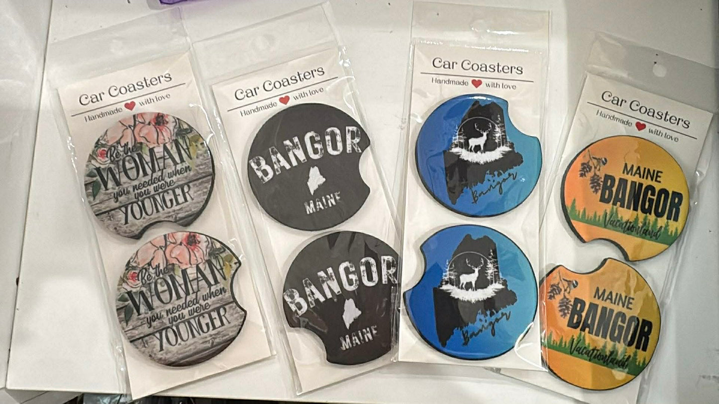 Neoprene Car Coasters