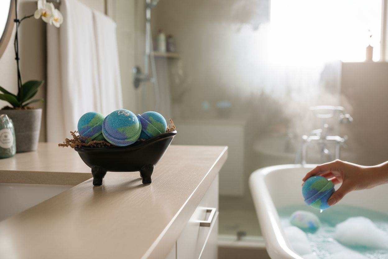 Forbidden Kiss 2 Inch Round Bath Bomb ( 2.5 oz. )