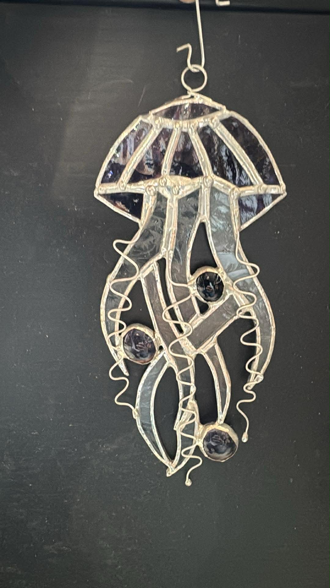 Cliff Jellyfish Stained Glass