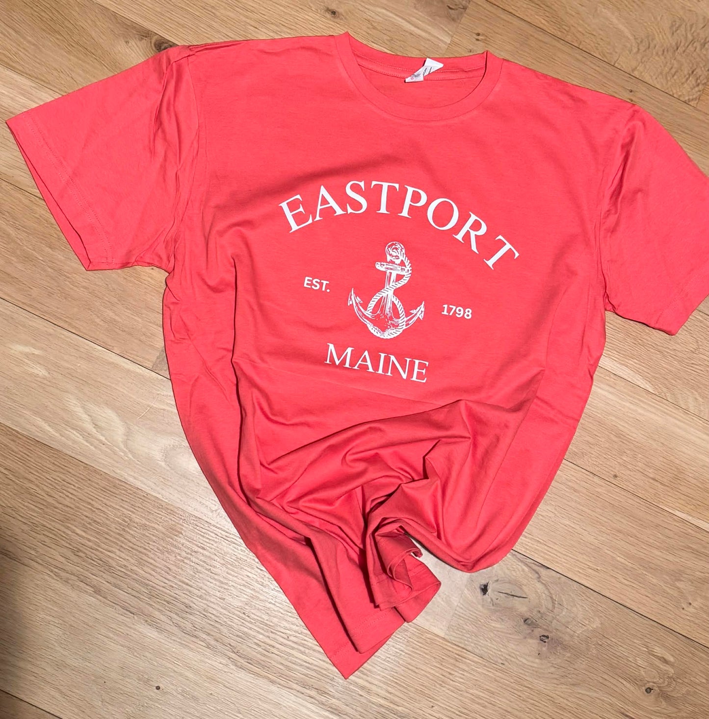 Eastport, Maine Coral T-Shirt