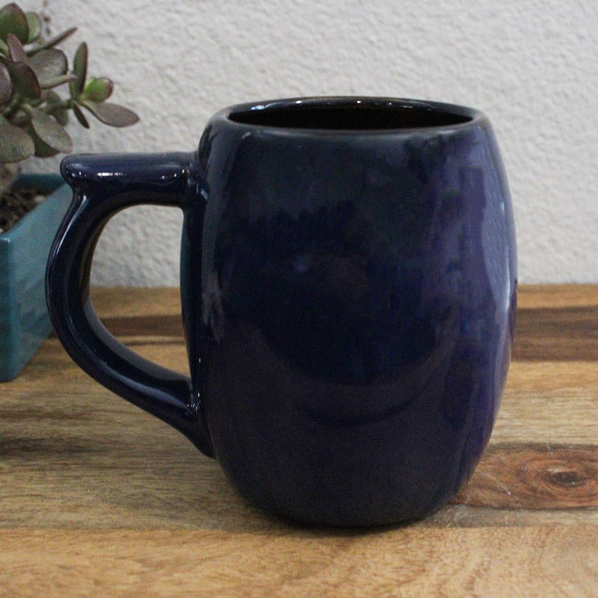 Mermaid Blue Glazed Stoneware Mug