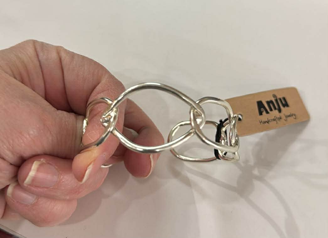 Silver Plated Anju Bracelet